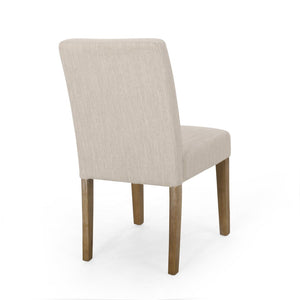 English Elm Dining Chairs Set of 2 Upholstered Seats Tapered Legs Mid-century Modern Style 69410.00