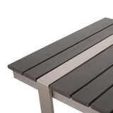 Christopher Knight Home® - Noble House - Cibola Outdoor Aluminum Dining Table