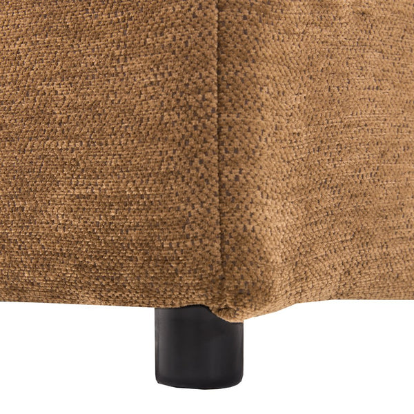 English Elm Modern Sectional Sofa: Versatile Modular Couch With Ottoman, Usb Ports & Phone Holder For Living Room N719S002050D