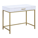 OSP Home Furnishings Modern Life Desk White