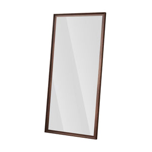 English Elm 70*32 Full-Body Floor Mirror with Faux Wood Frame, Anti-Oxidation Durable Design for Home & Retail W2709P329048