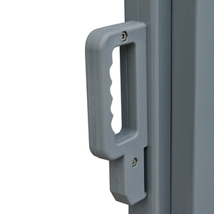 English Elm Outsunny 20' Double Retractable Side Awning – Uv-Resistant Privacy Shade With Auto Roll-Back Function W2225P174252-GIGA