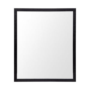Homeroots Rectangle Black Accent Mirror With Oxidized Finish Frame  Polystyrene Foam 380071