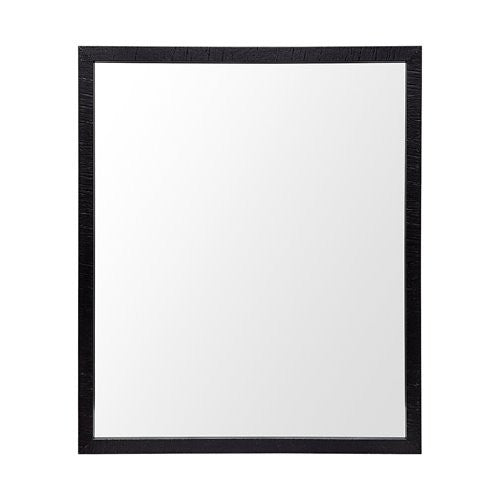 Homeroots Rectangle Black Accent Mirror With Oxidized Finish Frame  Polystyrene Foam 380071