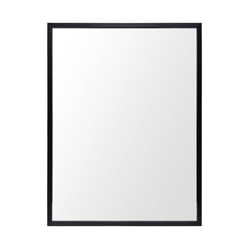 Homeroots Rectangle Black Accent Mirror With Oxidized Finish Frame  Polystyrene Foam 380076