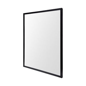 Homeroots Rectangle Black Accent Mirror With Oxidized Finish Frame  Polystyrene Foam 380076