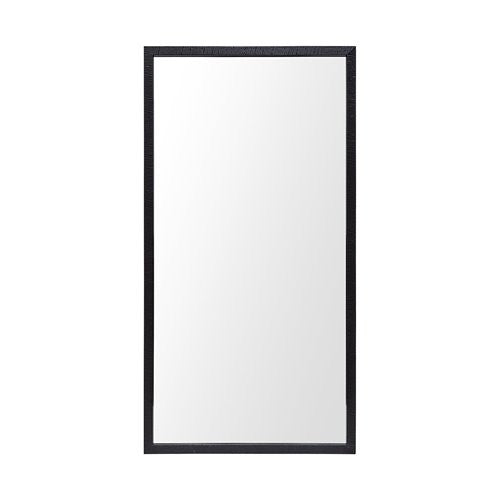 Homeroots Rectangle Black Accent Mirror With Oxidized Finish Frame  Polystyrene Foam 380081