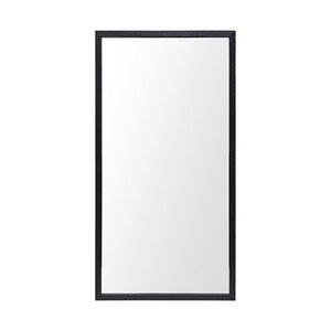 Homeroots Rectangle Black Accent Mirror With Oxidized Finish Frame  Polystyrene Foam 380081