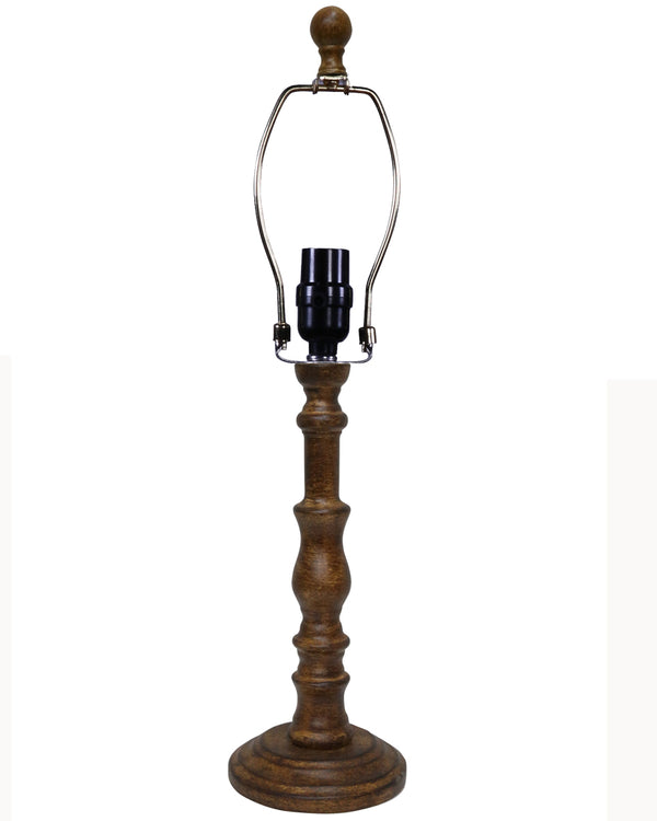 Homeroots 25" Brown Standard Table Lamp   380104