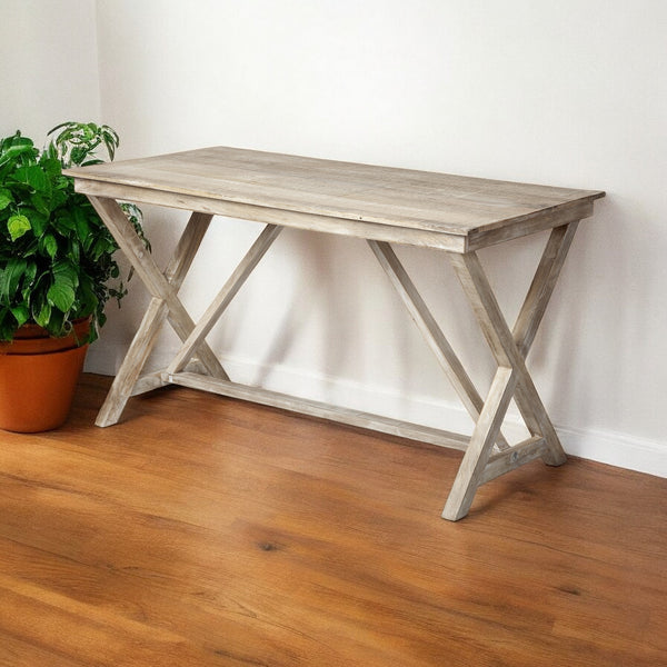 Homeroots 28" Brown Writing Desk   380201