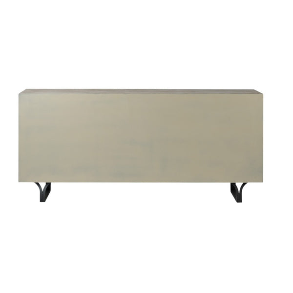 HomeRoots 70" Light Brown Nine-Drawer Sideboard - Stylish Solid Wood Storage for Modern & Rustic Interiors 380211