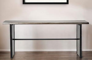 Homeroots 16" Brown Solid Wood Solid Console Table   380222