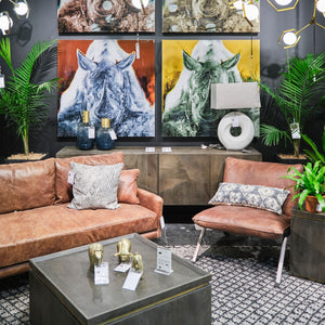 Homeroots 17" Dark Brown Solid Wood Sideboard With Four Doors   380240