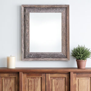 HomeRoots 24" x 36" Gray Solid Wood Picture Frame - Durable, Versatile Display for Artwork, Photos & More! 380261