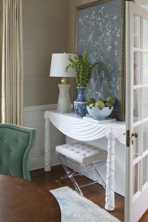 Chelsea House Buckhead Hand-Painted Pheasant On Silk In Antique Gold Frame — Luminous Watercolor Focal Art 58X40 380262