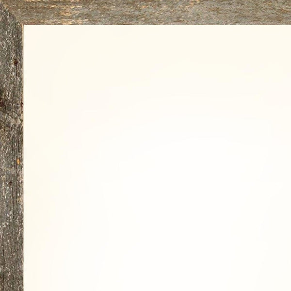 HomeRoots 24" Gray Solid Wood Picture Frame – Stylish 24x36 Hanging Display for Photos & Artwork, Versatile Decor 380262
