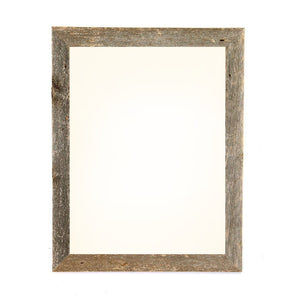 HomeRoots 24" Gray Solid Wood Picture Frame – Stylish 24x36 Hanging Display for Photos & Artwork, Versatile Decor 380262