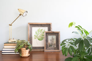 Homeroots 18x24 Natural Weathered Grey Picture Frame With Plexiglass Holder   380268