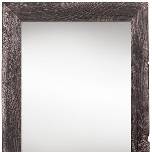 HomeRoots 24" Solid Wood Black Picture Frame - Elegant 24x36 Artwork Display with Easy-Hang Design & Versatile Style 380271