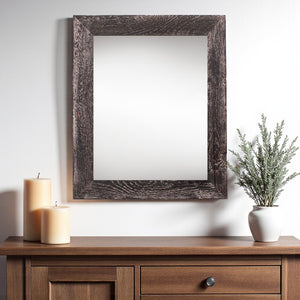 HomeRoots 24" Solid Wood Black Picture Frame - Elegant 24x36 Artwork Display with Easy-Hang Design & Versatile Style 380271