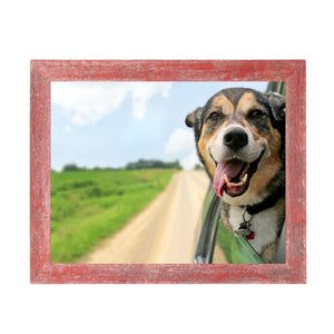 Homeroots 16x20 Rustic Red Picture Frame   380276