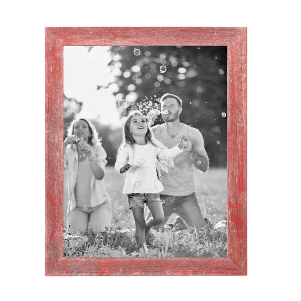 Homeroots 16x20 Rustic Red Picture Frame   380276