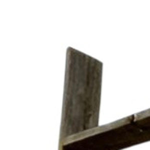 HomeRoots 60" Rustic Five-Step Ladder Shelf - Handcrafted Reclaimed Wood Display for Eco-Friendly Home Décor 380325