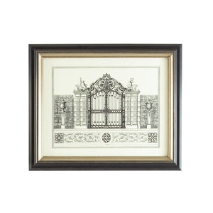 Grand Garden Gate II White/Cream 380346 Chelsea House