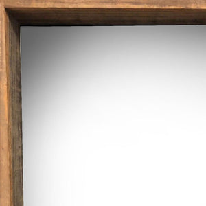 HomeRoots 18" Gray Solid Wood Picture Frame – Timeless Display for Photos & Art, Vertical/Horizontal Hanging 380367