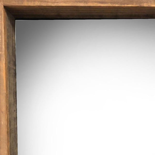 HomeRoots 18" Gray Solid Wood Picture Frame – Timeless Display for Photos & Art, Vertical/Horizontal Hanging 380367