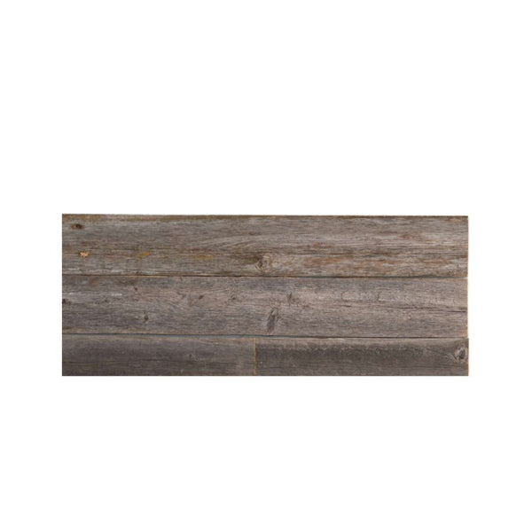 Homeroots Set Of Six 4" X 48" Gray And Brown Wood Planks Wall Decor  Solid Wood 380379