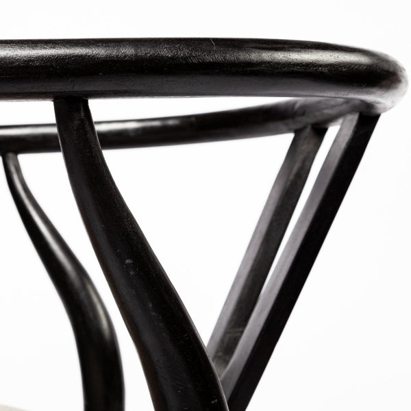 Homeroots Beige Upholstered Linen Wishbone Back Dining Side Chair – Stylish Accent For Any Room Decor   380453