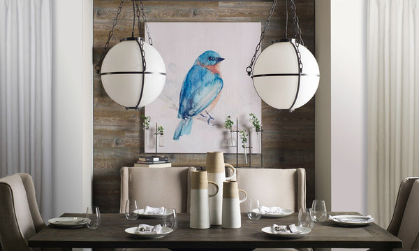 Homeroots 79" Brown And Black Solid Wood And Metal Pedestal Base Dining Table   380462