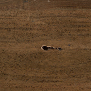 Homeroots 84" Natural And Black Solid Wood And Metal Trestle Base Dining Table   380464