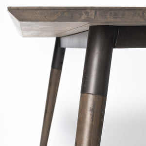 Homeroots 72" Dark Brown Solid Wood Dining Table   380477