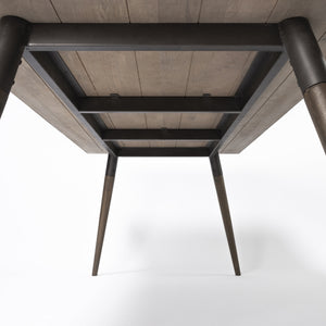 Homeroots 72" Dark Brown Solid Wood Dining Table   380477