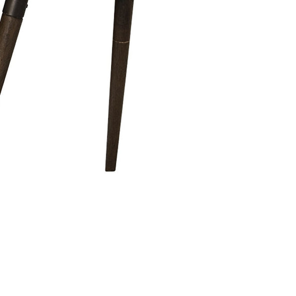 HomeRoots 72" Dark Brown Solid Wood Dining Table - Elegant, Durable Design for Modern Homes & Gatherings 380477