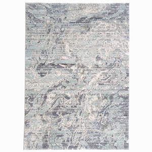 Capel Rugs Zenith-lava Dynamic Area Rug Collection With Hi-low Texture And Natural Color Blending For Elegance Ocean, Ivory 90% Polyester,10% Olefin 3806rs09061301440