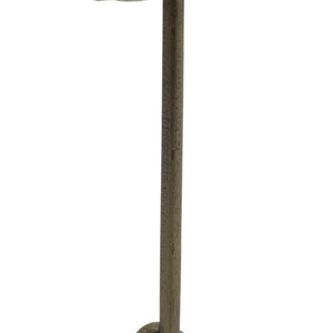 HomeRoots 23" Gold and White Marble End Table – Elegant Three-Leg Design, Versatile Accent Table for Any Space 380693