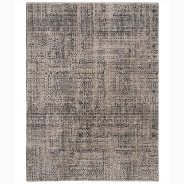 Capel Rugs Zenith-lineal Oyster Area Rug - Dynamic Hi-low Texture, Natural Colors, And Fluid Design Elegance Oyster, Blue 90% Polyester,10% Olefin 3807rs02071000340