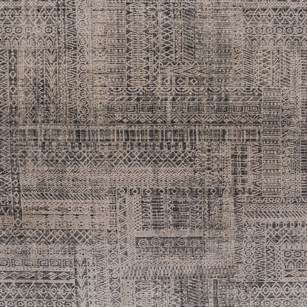 Capel Rugs Zenith-lineal Oyster Area Rug - Dynamic Hi-low Texture, Natural Colors, And Fluid Design Elegance Oyster, Blue 90% Polyester,10% Olefin 3807rs02071000340