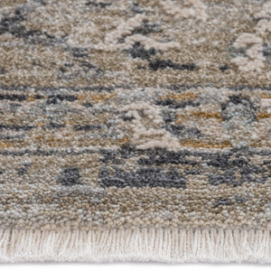 Capel Rugs Zenith-sarouk Luminous Area Rug Collection With Dynamic Texture And Natural Color Blending Design Glacier, Blue 90% Polyester,10% Olefin_X000d_ 3808rs02071000300