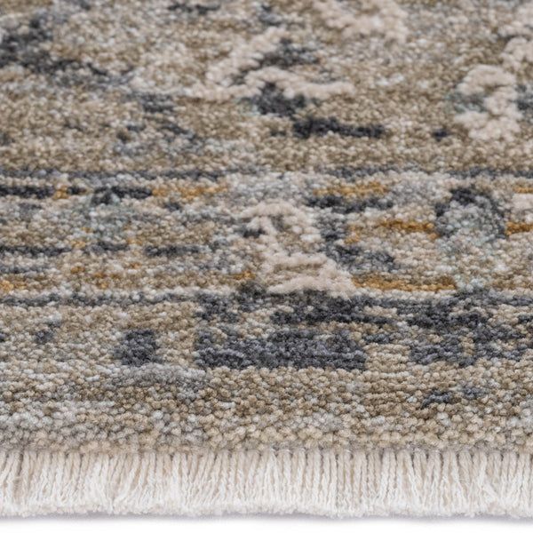 Capel Rugs Zenith-sarouk Luminous Area Rug Collection With Dynamic Texture And Natural Color Blending Design Glacier, Blue 90% Polyester,10% Olefin_X000d_ 3808rs02071000300