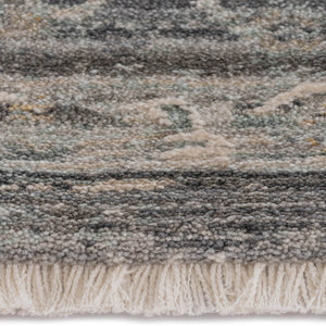 Capel Rugs Zenith-sarouk Luminous Area Rug Collection With Dynamic Texture And Natural Color Blending Design Slate, Ivory 90% Polyester,10% Olefin_X000d_ 3808rs02071000420