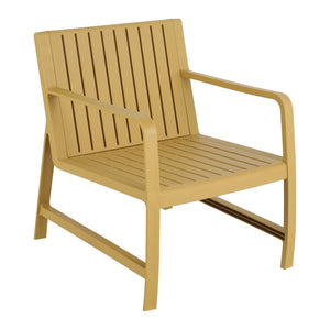 English Elm 2-Piece Indoor/Outdoor Furniture Set - Ergonomic, Waterproof, Easy-Clean Patio Chairs & Table In Yellow W3450P323305