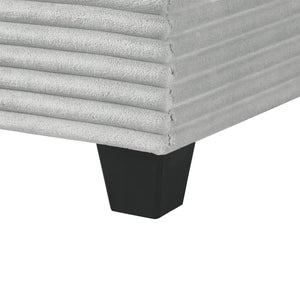 English Elm Sectional U-Shaped Sofa With Movable Ottoman & Side Storage Pockets - Stylish Comfort For Living Rooms N719S002080E-GIGA