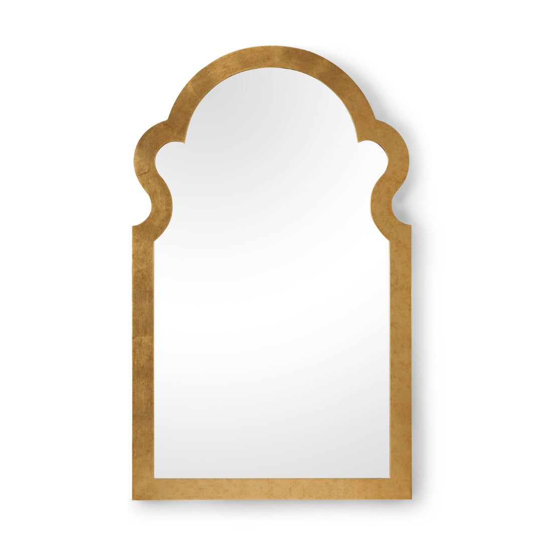 Jagger Antique Gold Rectangular Wall Mirror 52