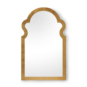 Chelsea House Jagger Antique Gold Rectangular Wall Mirror 52"X32" — Distressed Metallic Frame, Classic Vintage Elegance 381637