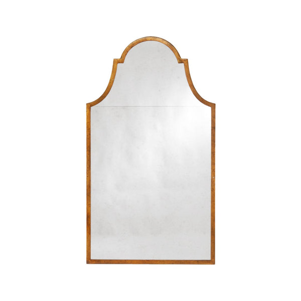 Chelsea House Architectural Arch Mirror With Antique Patina Finish, Sculptural Arched Design For Mantels & Entryways Gold 381693