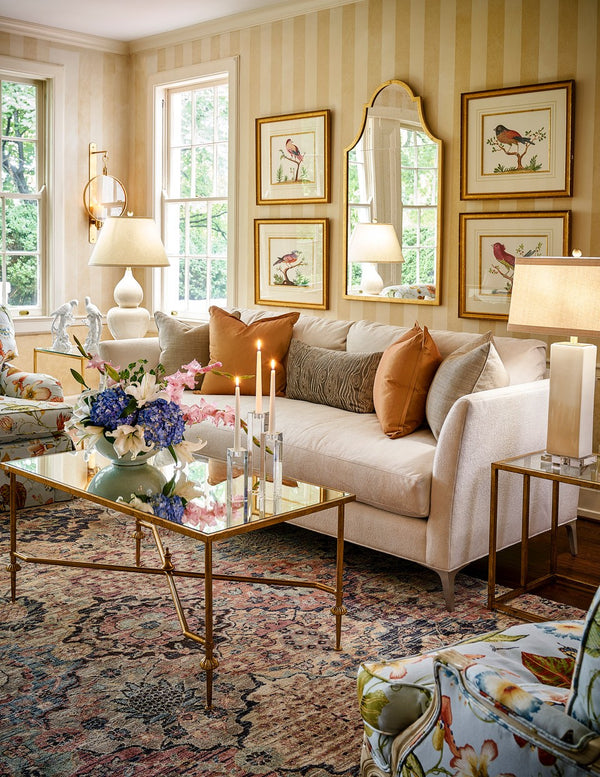 Chelsea House Architectural Arch Mirror With Antique Patina Finish, Sculptural Arched Design For Mantels & Entryways Gold 381693